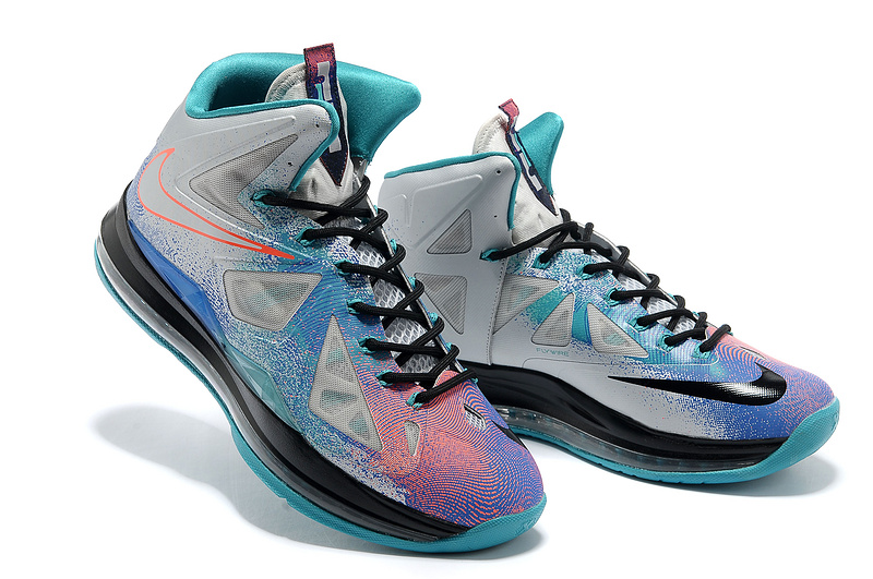 lebron james shoes colorful