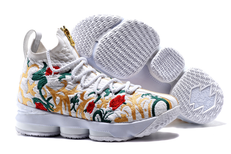 lebron james floral shoes