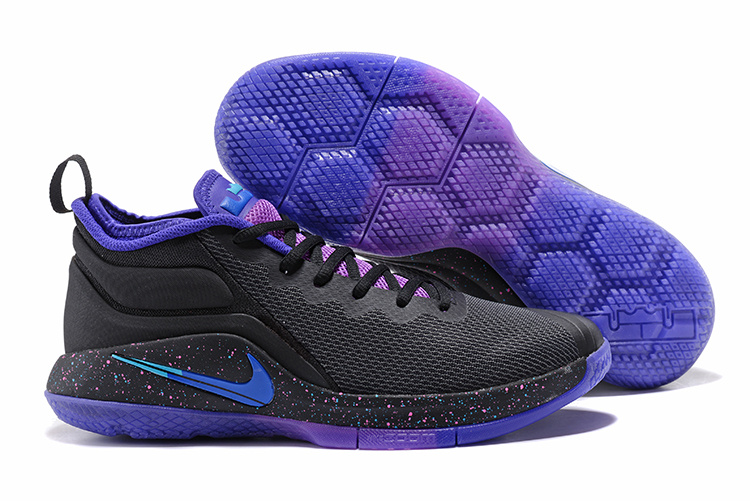 Nike Lebron Witness 2 Black Blue Purple Shoes