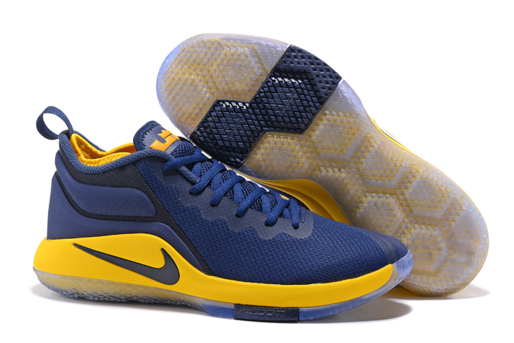 nike blue and yellow shoes