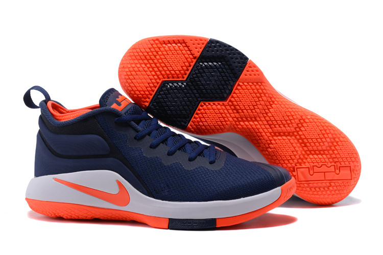 Nike Lebron Witness 2 Sea Blue Orange Shoes