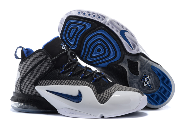 Nike Penny Hardaway 6 Black Blue White Shoes