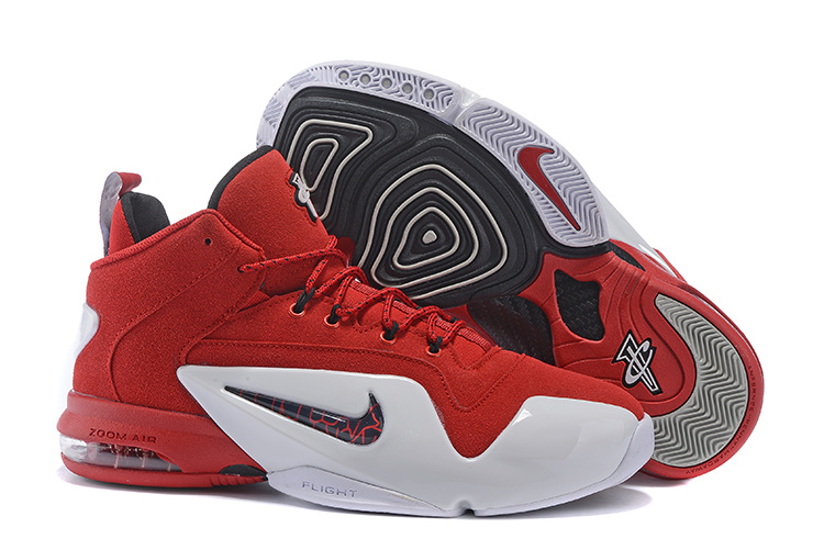 Nike Penny Hardaway 6 Red White Shoes