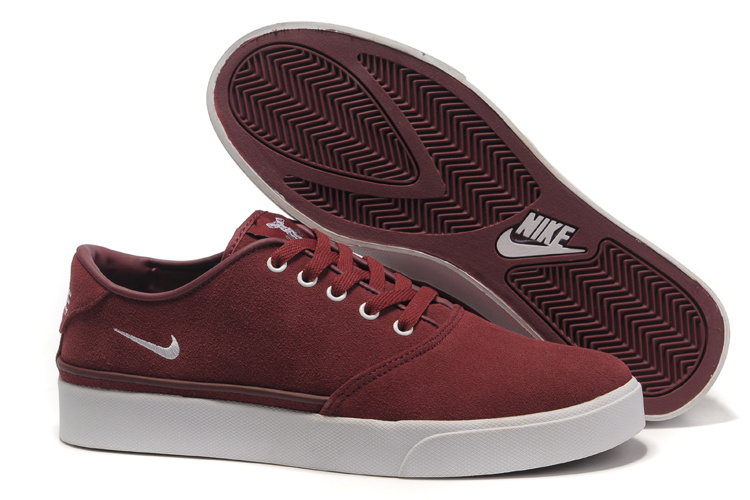 Nike Pepper Low Wine Red White Shoes