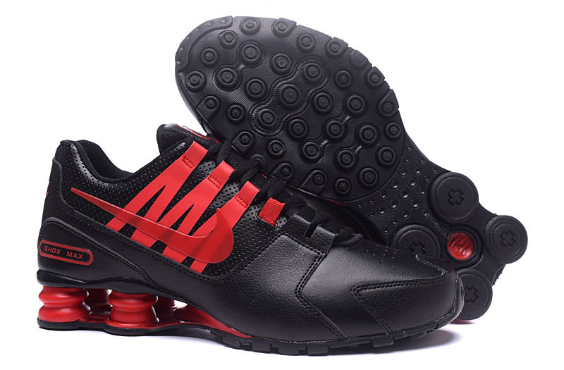 Nike Shox Avenue Black Red Shoes