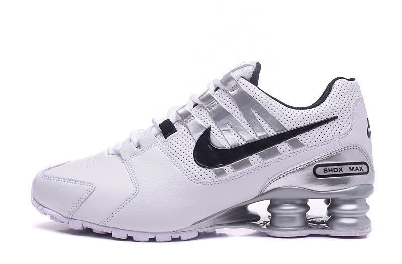 Nike Shox Avenue White Black Shoes