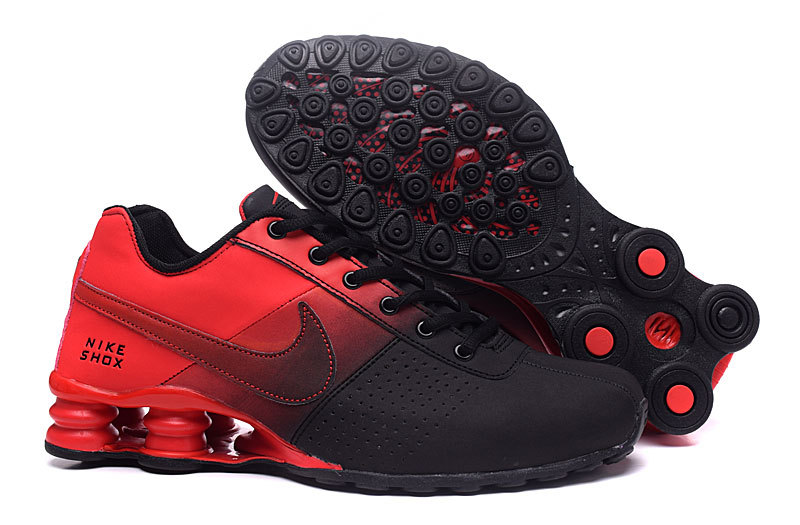 Nike Shox Deliver Black Red Shoes