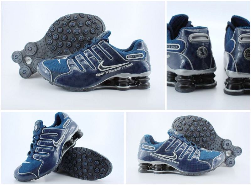 Nike Shox NZ All Blue - Click Image to Close