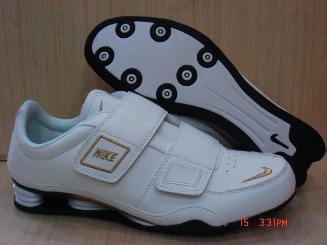 Nike Shox R3 Magic Button White Gold Shoes