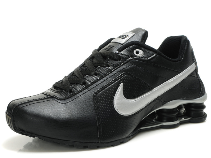 Nike Shox R4 Black Grey Big Swoosh