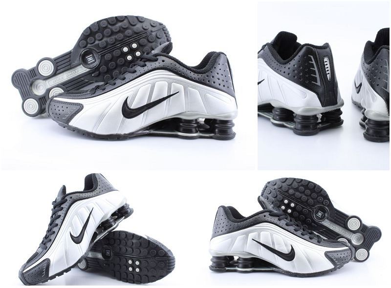 Nike Shox R4 White Black