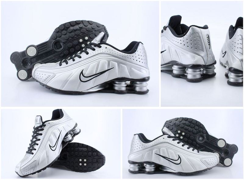 Nike Shox R4 White Black