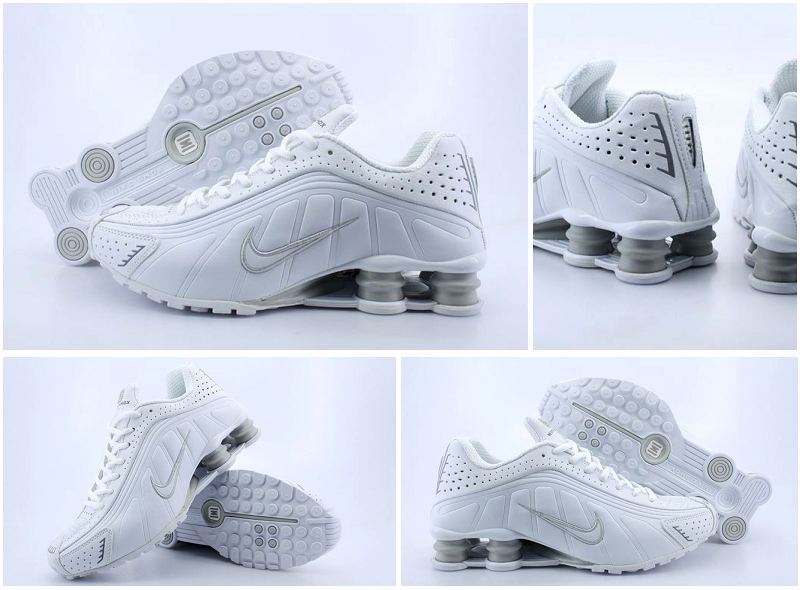 Nike Shox R4 White Grey