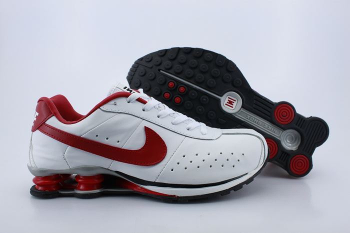 Nike Shox R4CL White Red Shoes