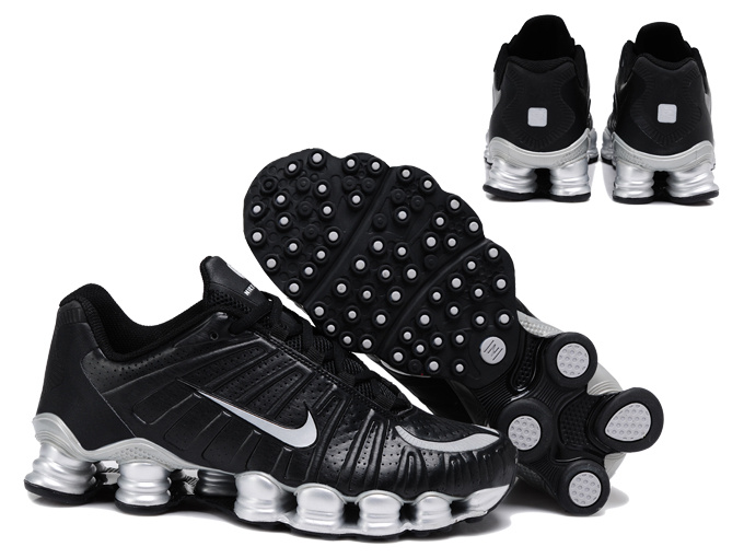 Nike Shox TL3 Shoes Black Silver For Men