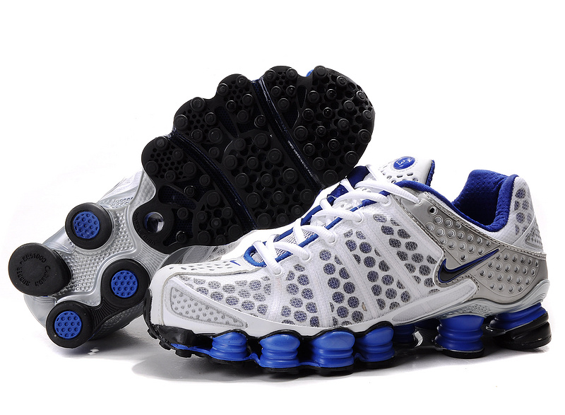 Nike Shox TL3 White Blue Shoes