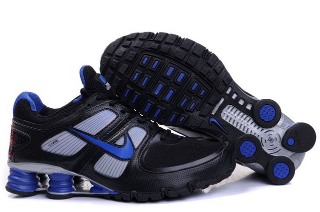 Mens Nike Shox Turbo+ 11 Shoes Black Blue