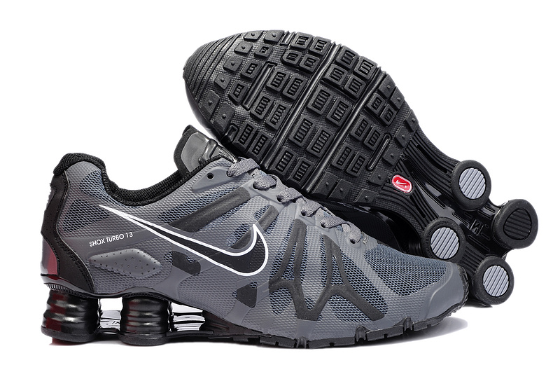 Nike Shox Turbo+13 Grey Black Shoes