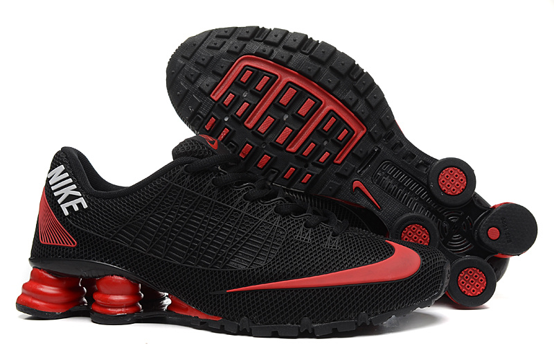 Nike Shox Turbo 21 Black Red Shoes