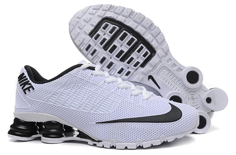 Nike Shox Turbo 21 White Black Shoes