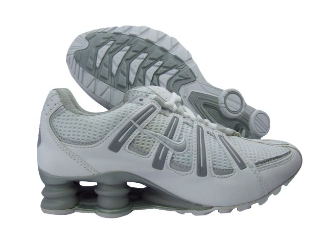 Nike Shox Turbo Men's Shoes White Grey