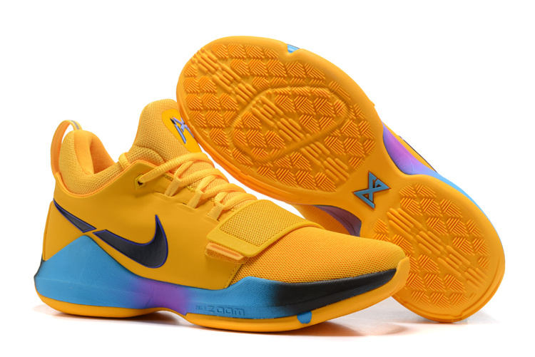nike zoom blue and gold