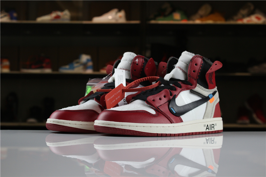 OFF WHITE x Air Jordan 1 High OG 10X Chicago