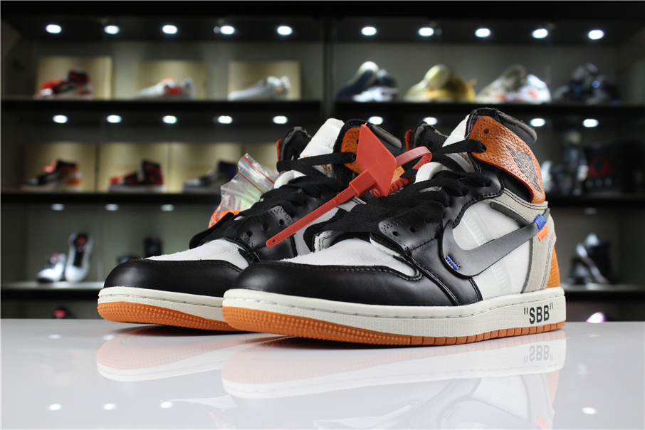 OFF WHITE x Air Jordan 1 Retro High OG 10X Shattered Backboard - Click Image to Close