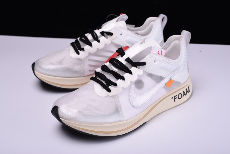 Off White x Nike Zoom Vaporfly White Virgil Ablohs The Ten