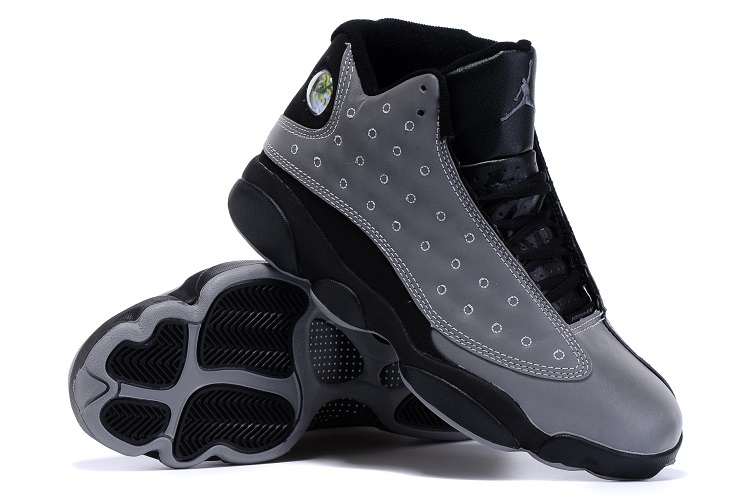2015 Nike Air Jordan 13 Doernbeacher Grey Black Shoes