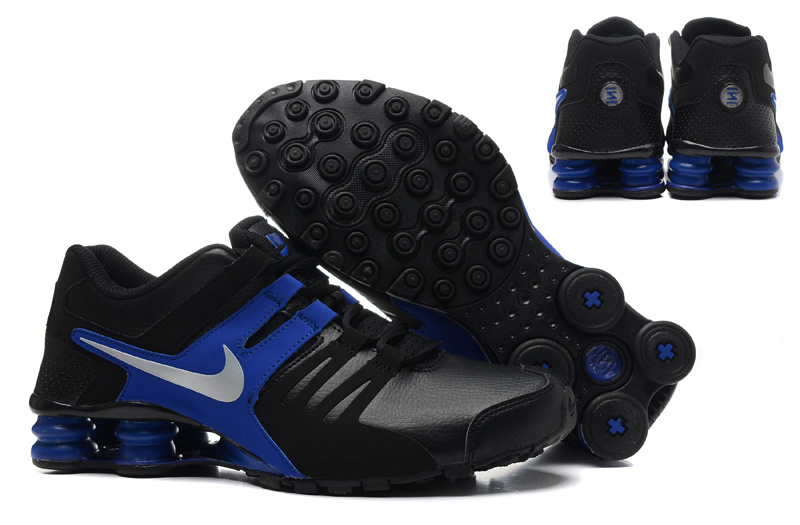 Real Men Nike Shox Current Black Blue