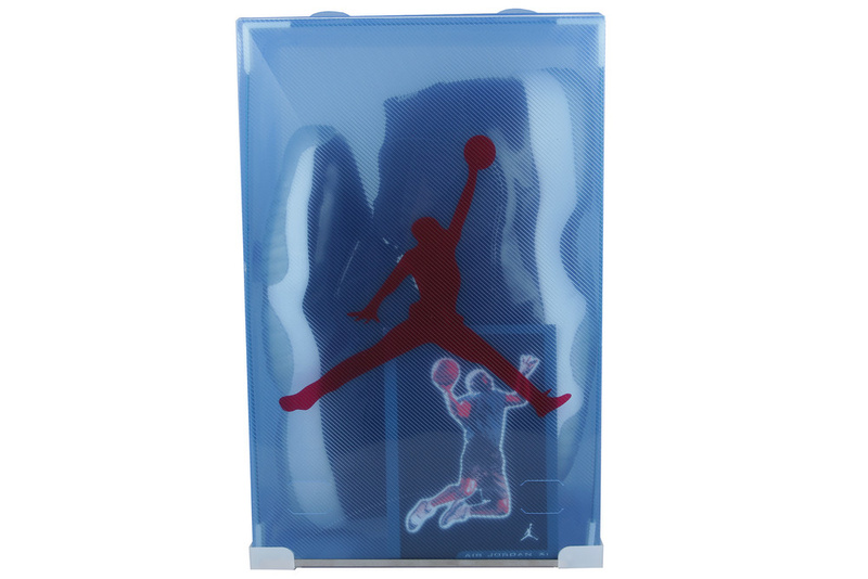 Nike Air Jordan 11 Black White Blue Crystal Transparent Package