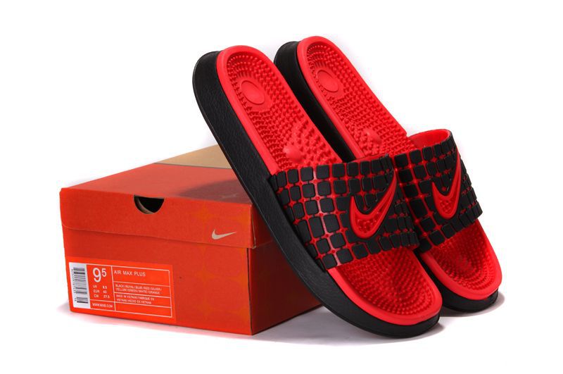 Nike Massage Hydro Sandal Black Red