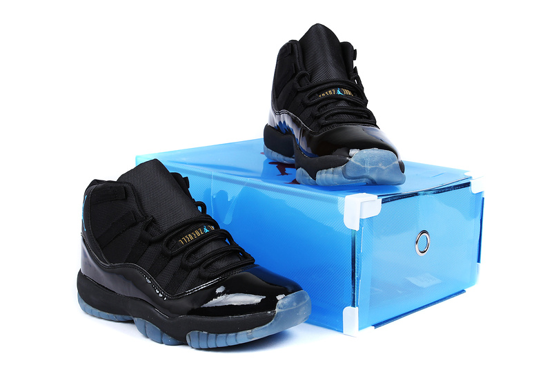 New Nike Air Jordan 11 Edition All Black Shoes
