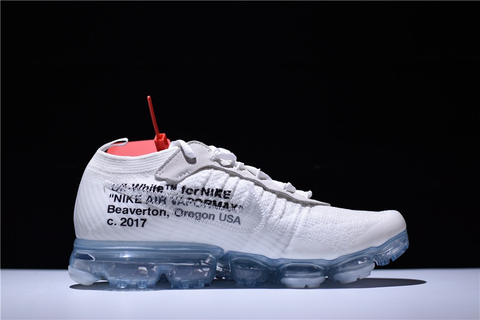 Virgil Abloh Off White x Nike Air VaporMax White Black Total Orange