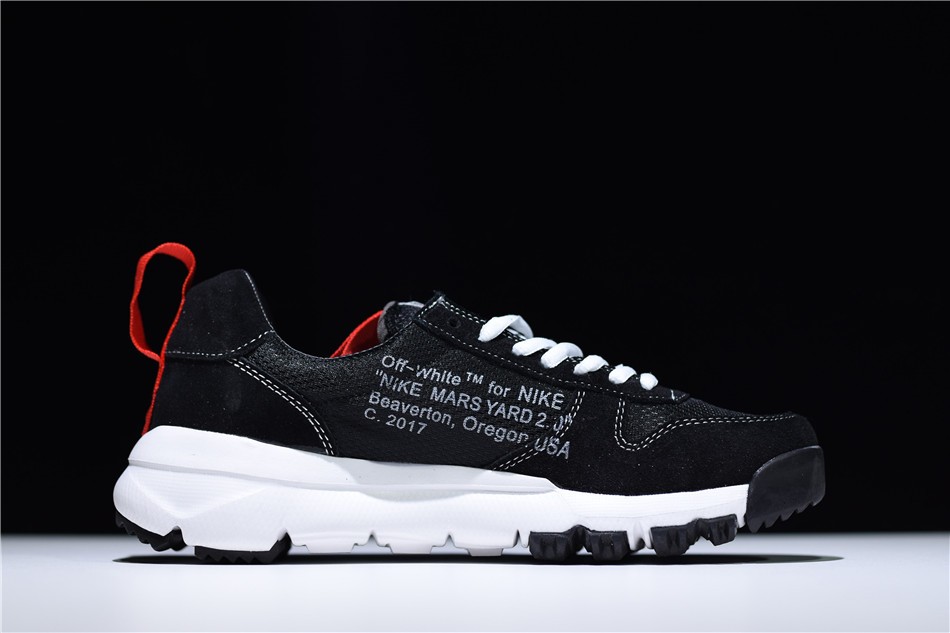 Virgil Abloh Off White x Nike Mars Yard 2.0 Black White