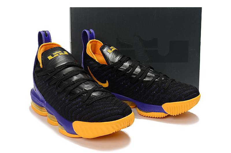 lebron james laker shoes