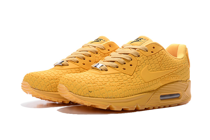 2016 Women's New Nike Air Max 90 City All Yellow Shoes 2016 Women's New Nike Air Max 90 City All Yellow Shoes