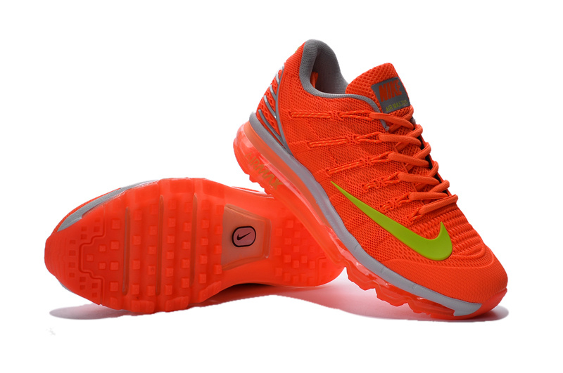 Women Nike Air Max 2016 Orange Green KPU Shoes
