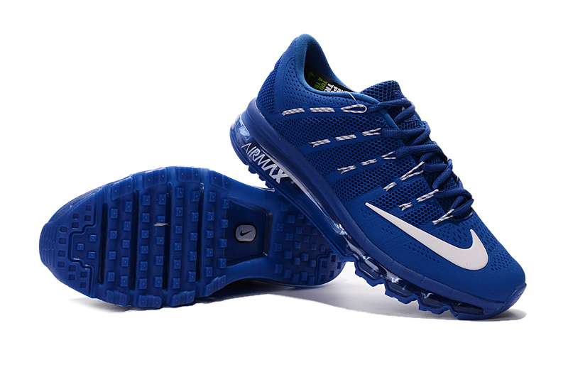 Women Nike Air Max 2016 Sea Blue White Shoes