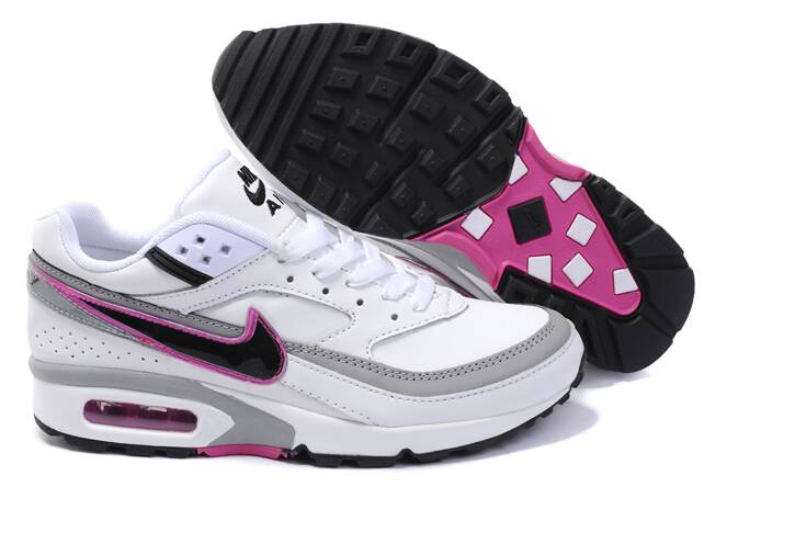 2016 Women's Nike Air Max BW White Grey Pink 2016 Women's Nike Air Max BW White Grey Pink
