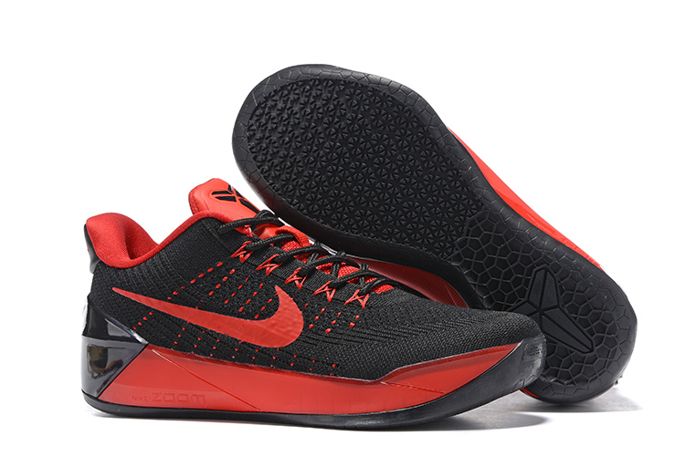 Women Nike Kobe A.D Flyknit Black Red Shoes