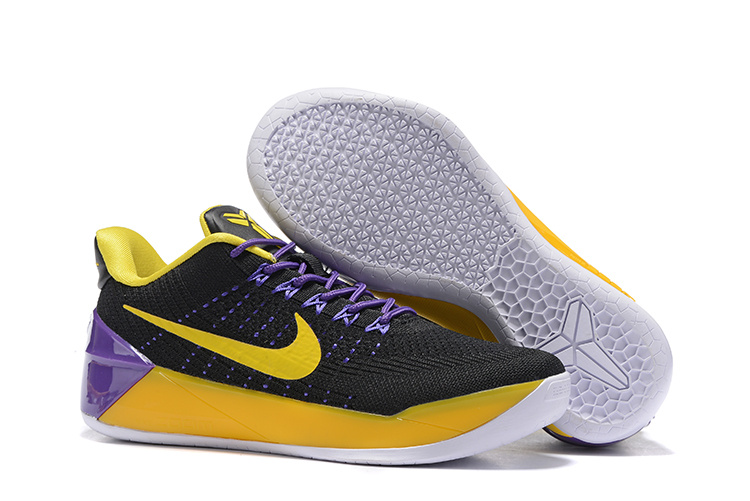 kobe shoes black and yellow