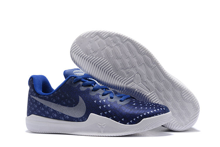 Women Nike Kobe Mentality 3 Blue White Shoes