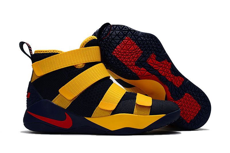 lebron shoes kids yellow