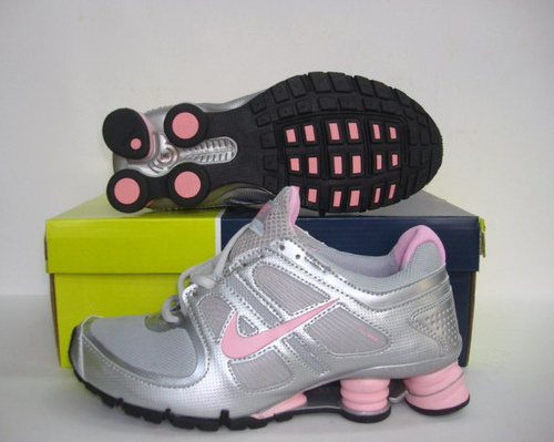 Women Nike Shox Turbo Grey Silver Pink