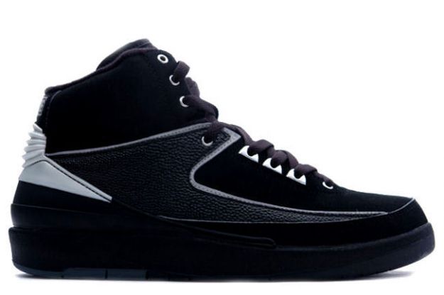 cool nike jordan 2 retro black chrome shoes