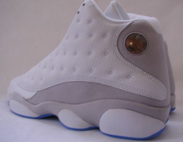 limited nike ari jordan 13 retro white grey blue shoes