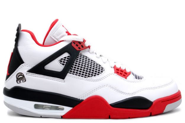 popular nike jordan 4 retro mars blackmon white varsity red black shoes