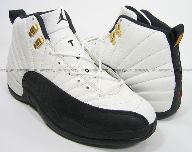 trendy nike air jordan 12 og taxi white 